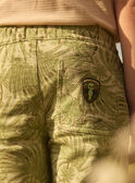 Bermudashorts mit Blatt-Motiv MLEFORTAGE / 25E3PGO3BERG600