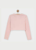 Rosa Strickjacke RUJAYETTE / 19E2PFF1CAR301