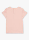 T-Shirt mit Papageienmotiv in hellrosa FITETETTE / 23E2PFD2TMCD300