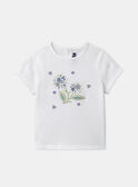T-Shirt mit geblümter Umhängetasche MLEBAGETTE / 25E2PFO2TMC001