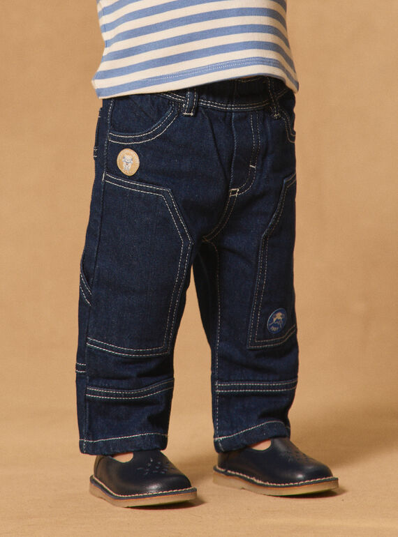 Jeans aus Raw Denim MACLOVIS / 25E1BG81JEAP269
