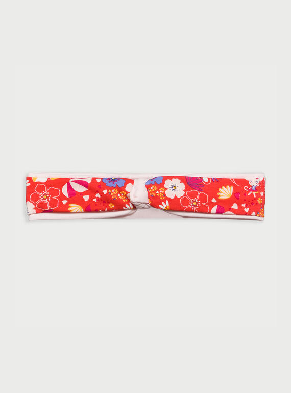 Rotes Stirnband RAFELINE / 19E4BFC2BANF505