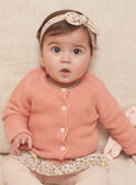 Strickjacke in Puderrosa LOANA / 24H0CF11CARD327