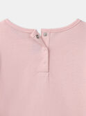 Pale rose TEE SHIRT LS NOROZETTE / 25H2PFP2TML301