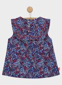 Marineblaue Bluse REPIPETTE / 19E2PFE1CHE070