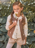 Brown CARDIGAN WHITHOUT SLEEVES NIFLORETTE / 25H2PFL1CSM821