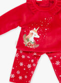 Puppenset "Mon Adorable Poupée", T-Shirt und Pyjamahose SMAFA0051NOEL / 23J7GF34HPO099