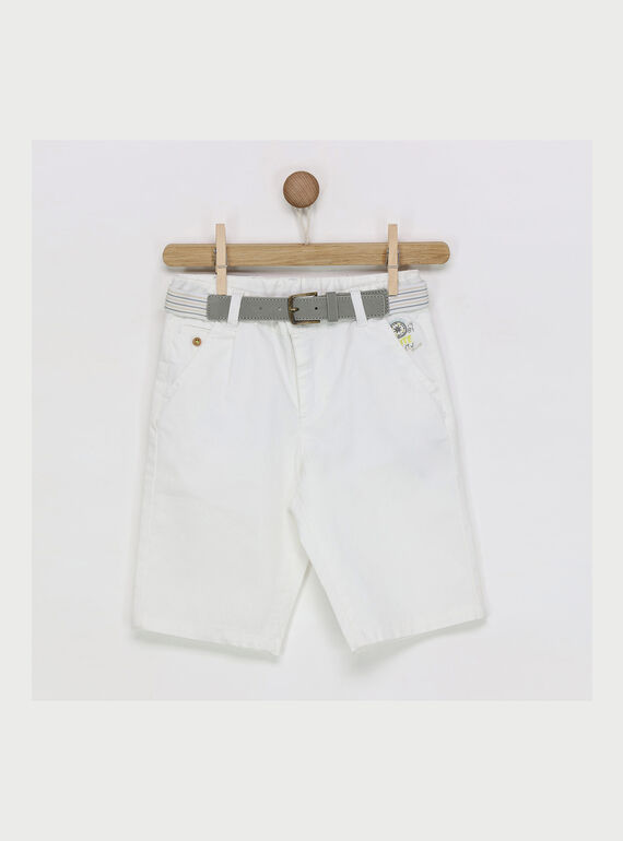Weiße Bermuda-Shorts RYDIAGE / 19E3PGR2BER001