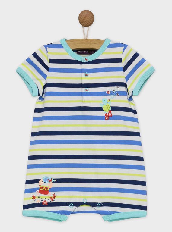 Blauer Overall RIBORRIS / 19E1BGO1CBL001