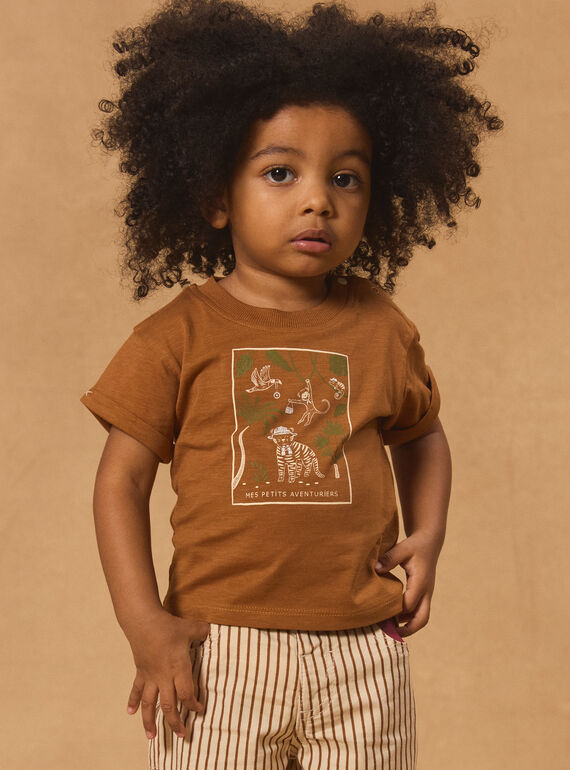 Gemustertes T-Shirt MAOSCAR / 25E1BGO1TEE802