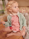 Baby Mädchen rosa Hose mit Fruchtdruck CALAURIE / 22E1BFJ1CHS413