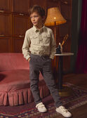Graue Hose aus Samt LADURAGE / 24H3PGQ1PANJ909