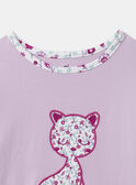 Pyjama aus Jersey mit Katzenmotiv MUICOLETTE / 25E5PFE1PYJH700