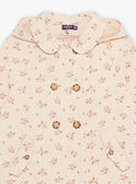 3 in 1 Parka beige mit Blumenmuster FRATERETTE / 23E2PF51PAR808