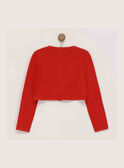 Rote Strickjacke RAFULIETTE / 19E2PFC1CARF505