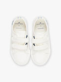 Weiße Sneakers mit Flugzeugstickerei FEBASKAGE / 23N10PG21D16000