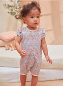 Kurzer Overall mit floralem Print KEGIULIA / 24E5BF64GRE320