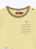 Baby Junge Anis-T-Shirt CACELIN / 22E1BGB1TML116