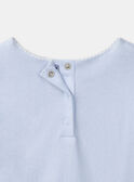 Kurzärmeliges T-Shirt in Hellblau MEPIAFETTE / 25E2PF81TMC020