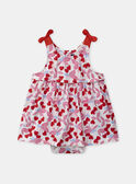 Bodykleid mit Herz-Kirschmuster MAULINE / 25E1BFQ1ROB000