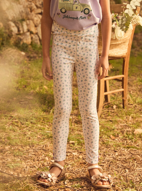 Leggings mit Blumenmuster MLEGETTE / 25E2PFO1LG001