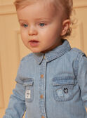 Hellblaues Denim-Hemd LADIEGO / 24H1BGJ1CHMP272