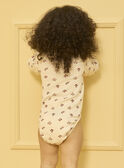 Gerippter Body mit Blumenmuster LAPHILIPA / 24H1BFR2BOD001