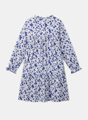 Gesmoktes Kleid mit Blumenmuster MESMOKETTE / 25E2PF81ROBC238
