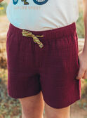 Bermuda-Shorts in Bordeauxrot MRAGAGE / 25E3PGR1BER511