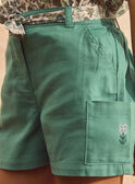 Shorts aus Baumwolle und Leinen MLESORETTE / 25E2PFO1SHOC242