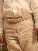 Edle Shorts in Beige MRERAGE / 25E3PGL1BERA016