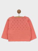 Rosa Strickjacke RYGWEN / 19E0CFI1CAR305
