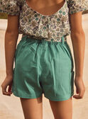 Shorts aus Baumwolle und Leinen MLESORETTE / 25E2PFO1SHOC242