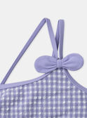 Zweiteiliger Badeanzug mit Vichy-Muster  MRUNOUETTE / 25E4PFC5D4L001