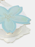 Elfenbeinförmige Schultertasche mit Blumenmuster KLIBAGETTE / 24E4PFR1BES005