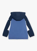 Jacke mit Kapuze in blaugrau FRABLOCAGE / 23E3PG53BLO717