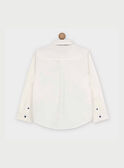 Weißes Hemd RIMOVAGE / 19E3PGF1CHM001