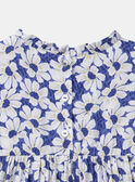 Gesmoktes Kleid mit Blumenmuster MESMOKETTE / 25E2PF81ROBC238