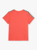 Rotes T-Shirt mit Strandmotiv für Kind Junge COACAGE / 22E3PGM1TMC506