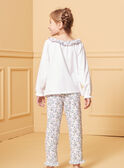 Einhorn-Pyjama aus Jersey LUICHETTE / 24H5PF33PYJ005