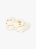 Babyschuhe zur Geburt in Ecru LORD / 24H0AM11CHP006