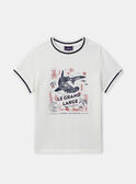 T-Shirt mit Hai-Motiv MLUPICAGE / 25E3PGQ1TMC001