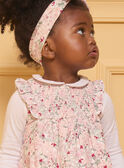 Gesmoktes Kleid mit Blumenmuster LANOEMIE / 24H1BFQ1CHS001
