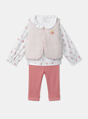 Set Tagesbekleidung Hose+ Blusenbody+ Weste MONICA / 25E0CF21ENS000