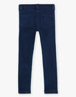 Blaue Jeans mit bestickten Taschen DYSLIMETTE / 22H2PFU1JEAP274
