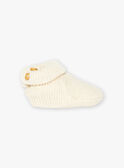 Babyschuhe zur Geburt in Ecru LORD / 24H0AM11CHP006
