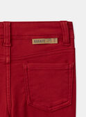 Jeans, rot, Jungen NOCINAGE / 25H3PGP1PAN510
