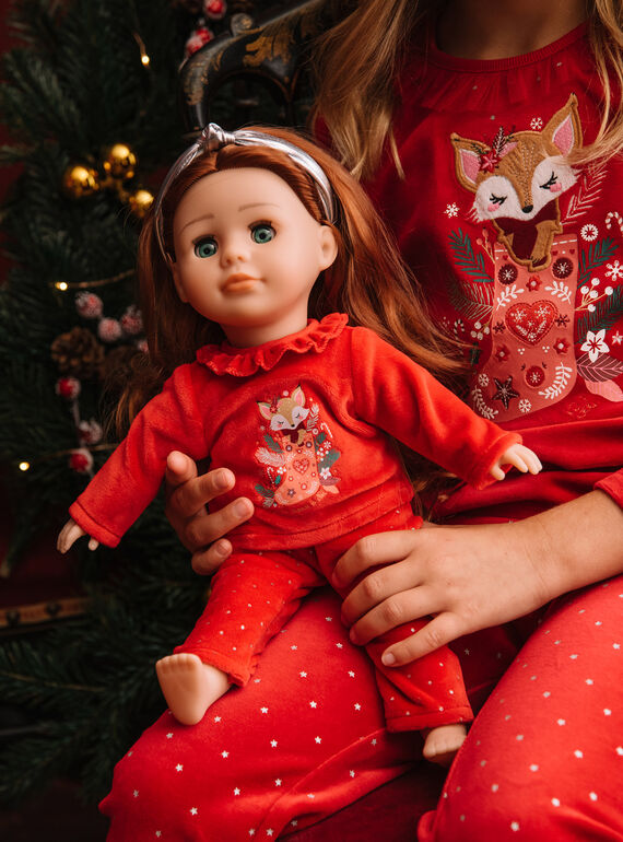 Nachtwäsche für Puppen - Verträumter Pyjama SMAFA0028NOEL / 22J7GF24HPO099