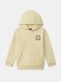 Straw yellow SWEAT SHIRT MLABAGE / 25E3PGK1SWE104