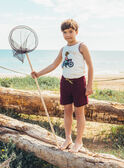 Bermuda-Shorts in Bordeauxrot MRAGAGE / 25E3PGR1BER511